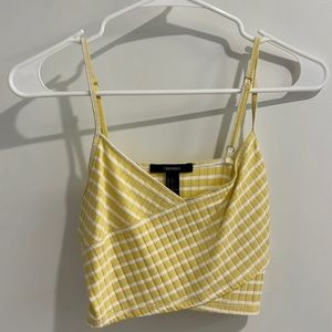 Forever 21 Striped Crop Top